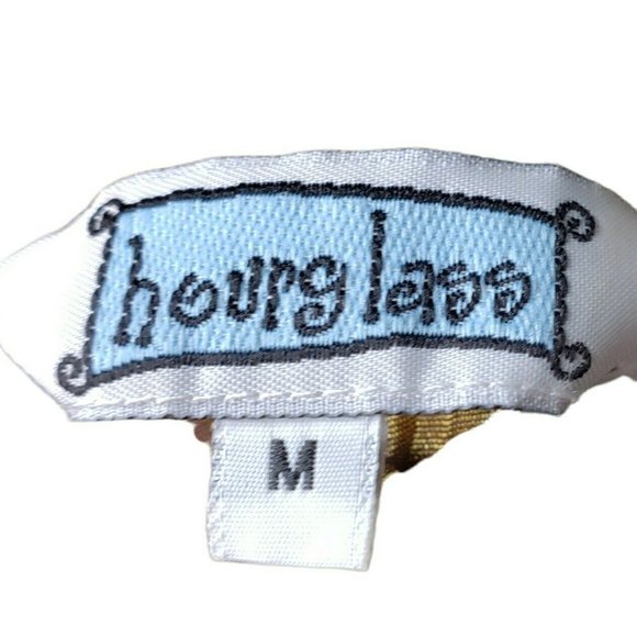 Accordion Pleated Sheath Dress M Color Change Iridescent 90s Gold Green Purple - Picture 10 of 10